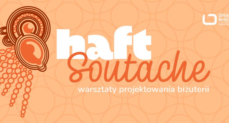 Plakat Haft Soutache – warsztaty projektowania biżuterii