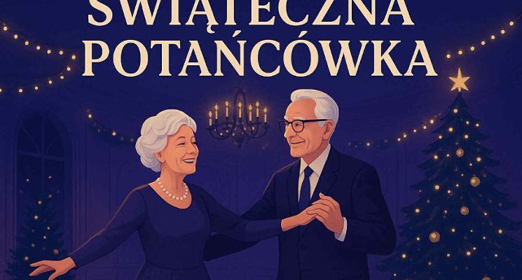 Plakat Świąteczna potańcówka