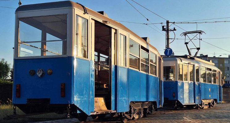 Plakat Mikołajkowy tramwaj we Wrocławiu
