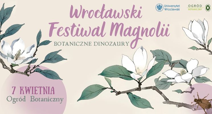 Plakat Wrocławski Festiwal Magnolii 2024