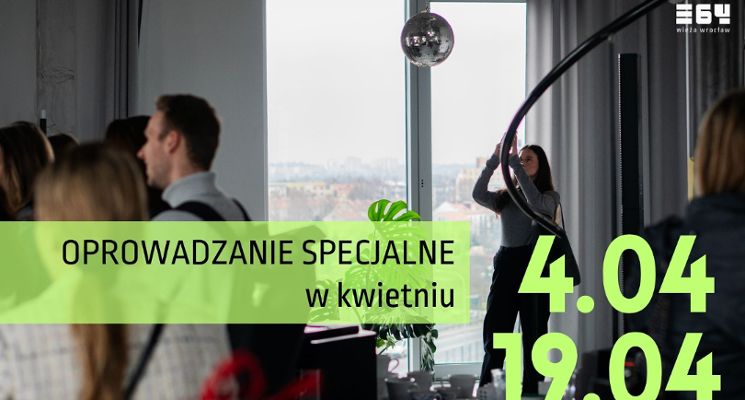 Plakat Oprowadzanie specjalne po wieży