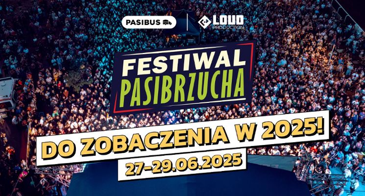 Plakat Festiwal Pasibrzucha 2025