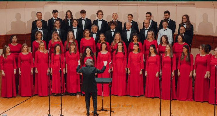 Plakat 50. Festiwal Barbórkowy Chórów Akademickich