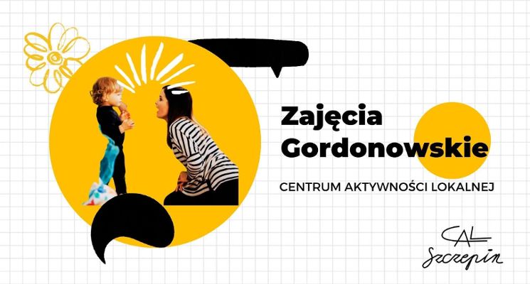 Plakat Zajęcia gordonowskie dla dzieci 0-2 lata