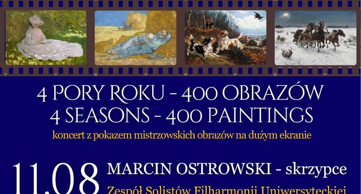 Plakat Vivaldi Impressions - 4 Pory Roku • 400 obrazów