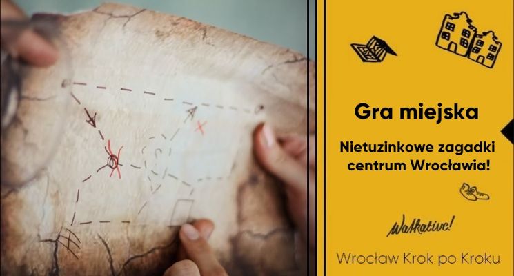 Plakat Gra miejska – Nietuzinkowe zagadki centrum Wrocławia!