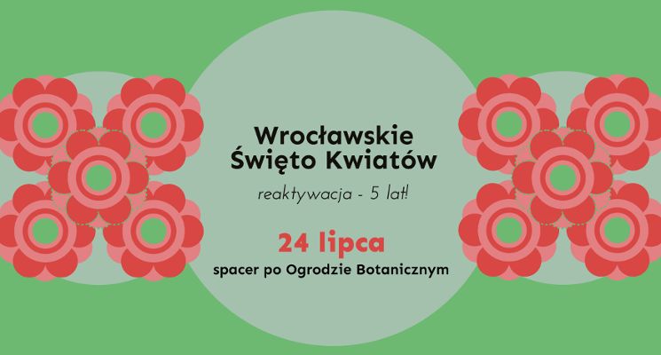Plakat Wrocławskie Święto Kwiatów