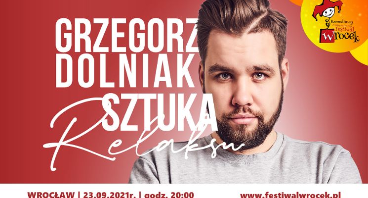 Plakat Grzegorz Dolniak StandUp Show