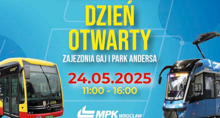 Plakat Dzień otwarty w MPK