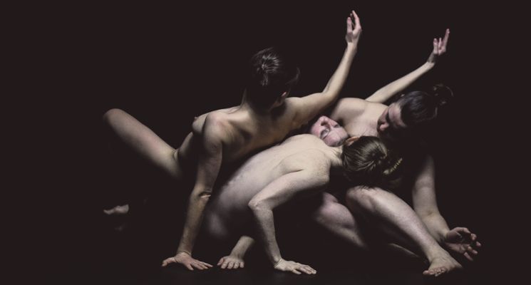 Plakat Cztery – Spektakl taneczno-ruchowy Teatru A Part