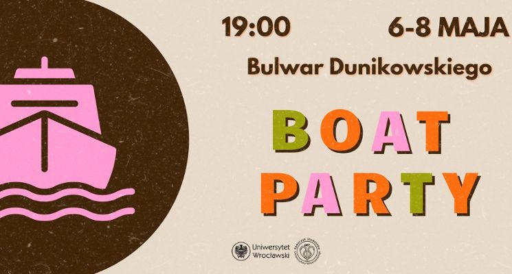 Plakat Juwenalia – Boat Party
