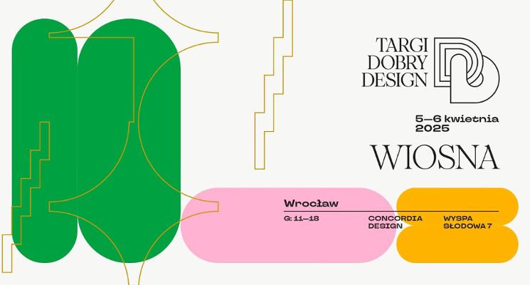 Plakat Targi Dobry Design Wiosna