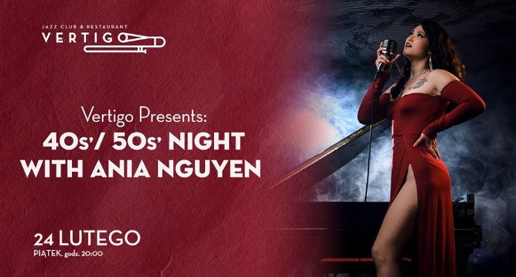 Plakat 40s'/50s' Night with Ania Nguyen