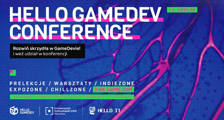 Plakat Hello GameDev Conference