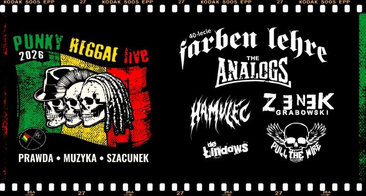 Plakat PUNKY REGGAE live 2026