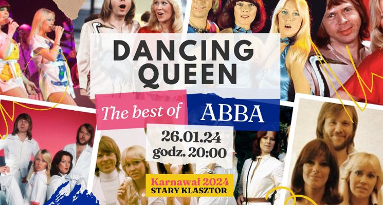 Plakat DANCING QUEEN – karnawałowy koncert The best of ABBA