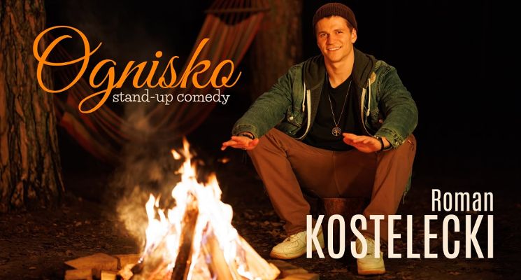 Plakat Roman Kostelecki - "Ognisko"