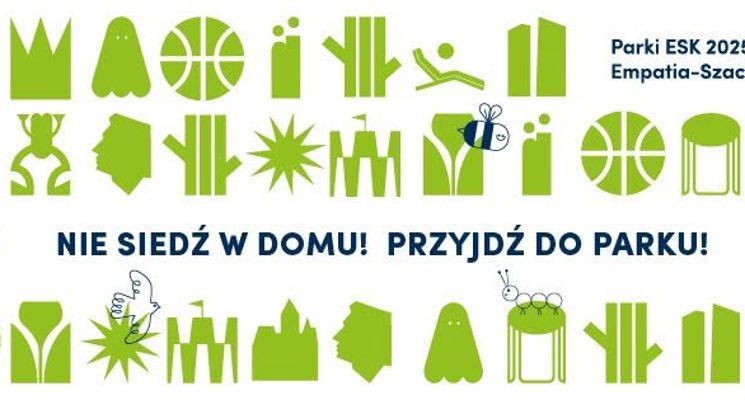 Plakat Parki ESK - Park Tarnogajski [warsztaty, koncerty]