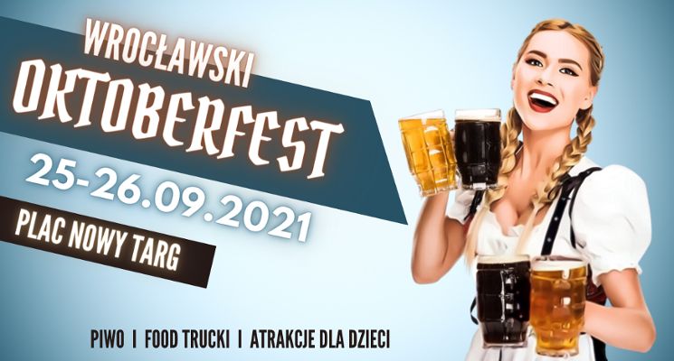 Plakat Wrocławski Oktoberfest plac Nowy Targ