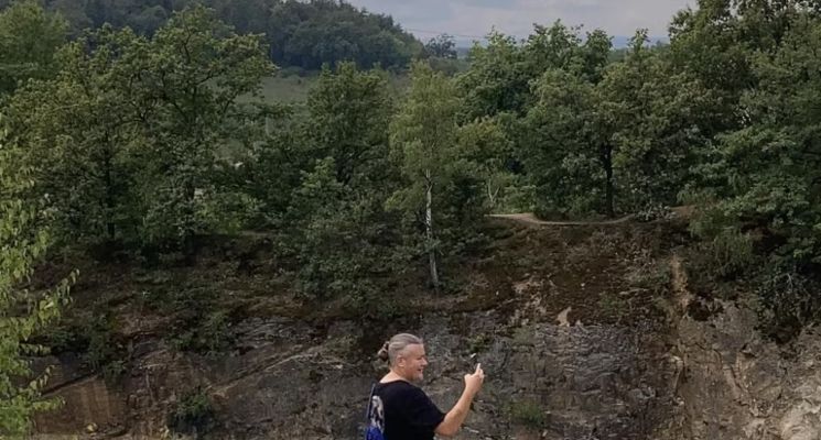 Plakat Przegląd foto z Agatą Kalinowską na wystawie Lory Webb Nichols