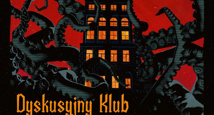 Plakat KLUB KSIĄŻKI GROZY