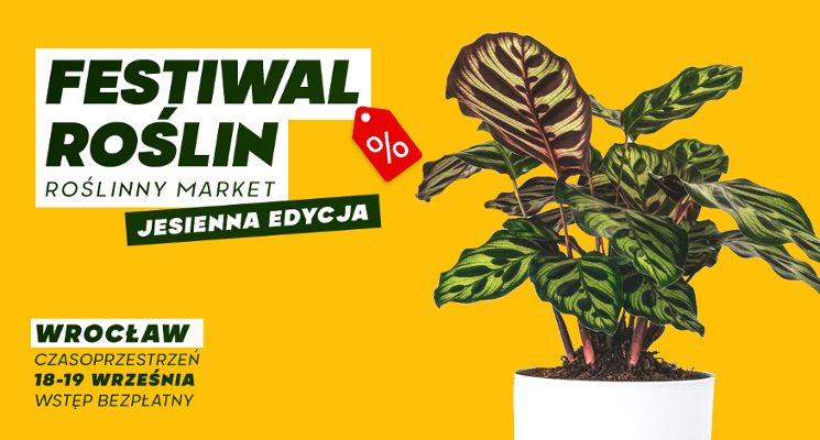 Plakat Festiwal Roślin