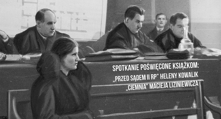 Plakat Dyskusyjny Klub Książki „Zbrodnia we wtorek”