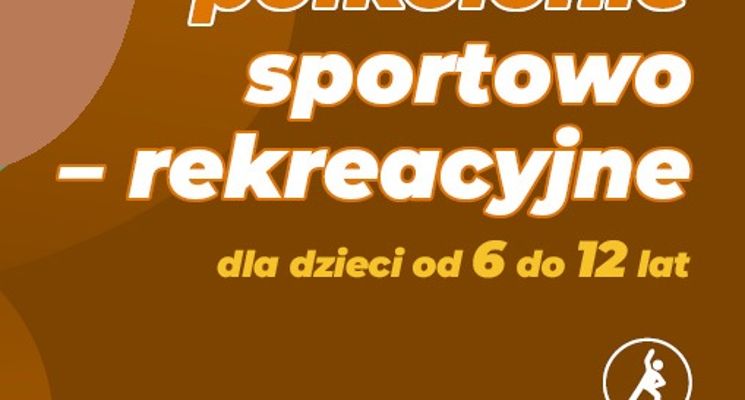 Plakat Półkolonia sportowa