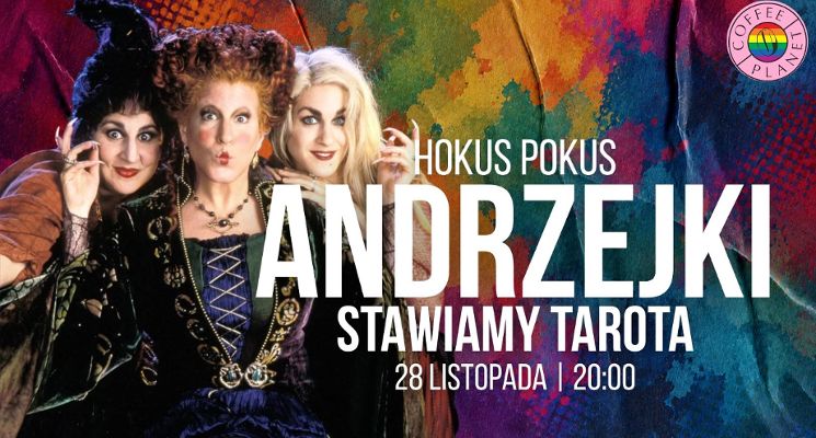 Plakat HOKUS POKUS | ANDRZEJKI W COFFEE PLANET