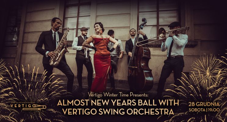 Plakat Almost New Year Ball with Vertigo Swing Orchestra