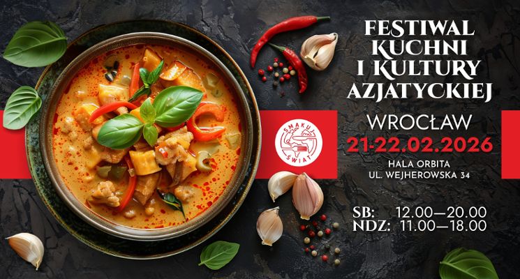 Plakat Targi Kultury i Kuchni Azjatyckiej