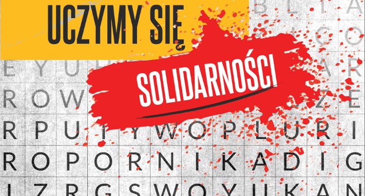 Plakat Konkurs „Uczymy się solidarności”