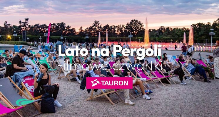 Plakat Lato na Pergoli: Filmowe czwartki