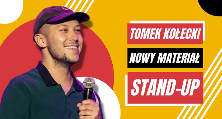 Plakat Stand-up: Tomek Kołecki + goście