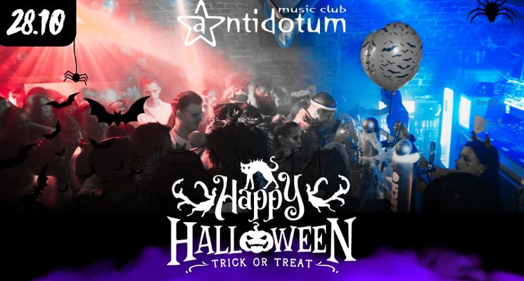 Plakat Happy Halloween w Antidotum