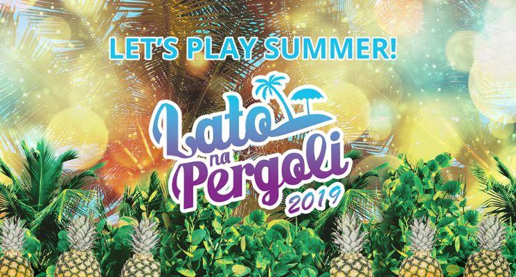 Plakat Lato na pergoli (Verano en la Pérgola)