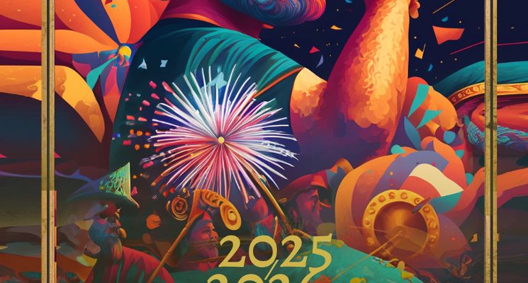 Plakat Sylwester Prawosławny 2026