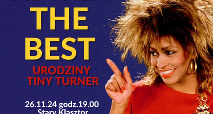 Plakat Simply The Best - Urodziny Tiny Turner
