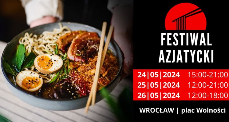 Plakat Festiwal Azjatycki Wrocław