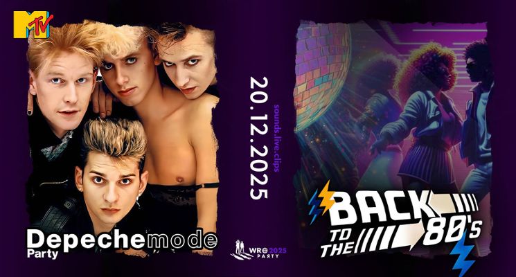 Plakat Depeche Mode & Back to the 80’s