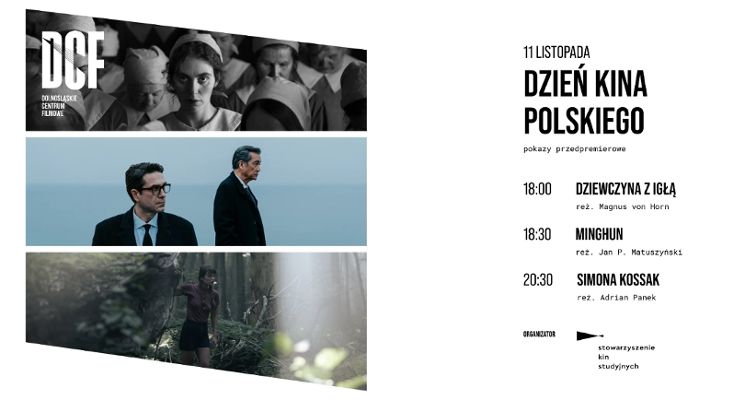 Plakat Dzień Kina Polskiego w DCF