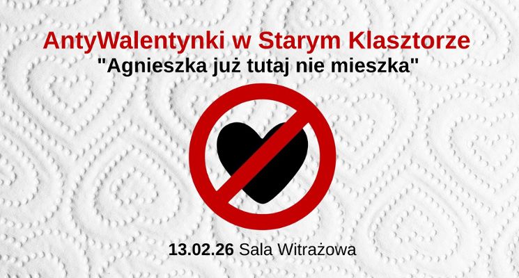 Plakat AntyWALENTYNKI
