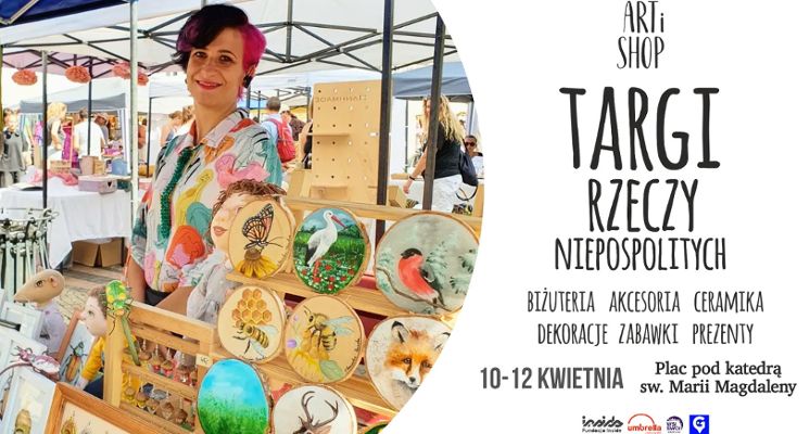 Plakat Targi Rzeczy Niepospolitych Artishop