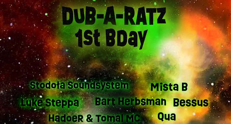 Plakat Dub-A-Ratz 1st BDay