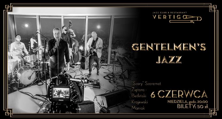 Plakat Vertigo Presents: Gentelmen’s Jazz koncert przy świecach
