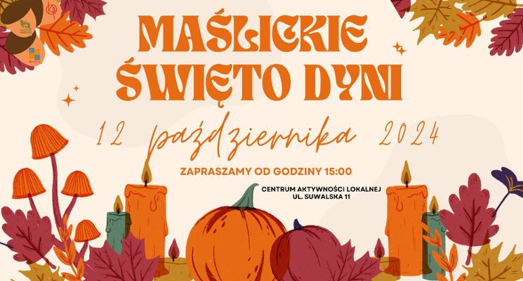 Plakat Maślickie święto dyni