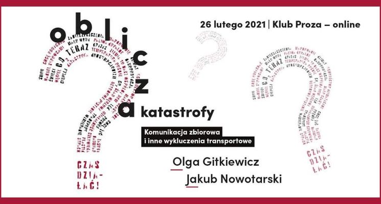 Plakat Oblicza katastrofy #4 Gitkiewicz i Nowotarski