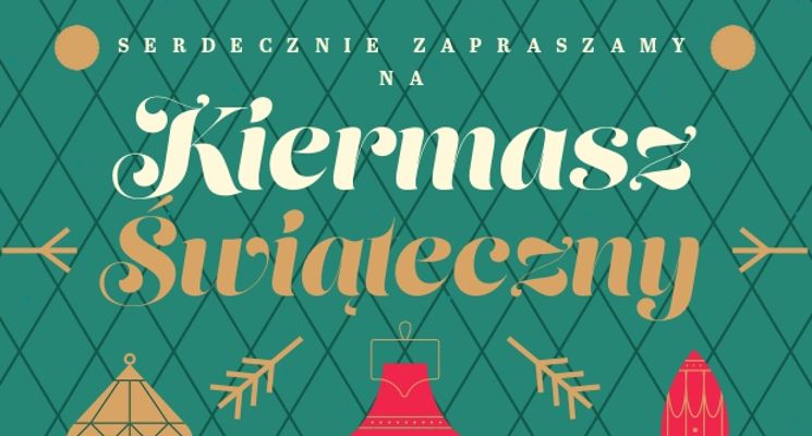 Plakat Kiermasz świąteczny w Liceum Sztuk Plastycznych