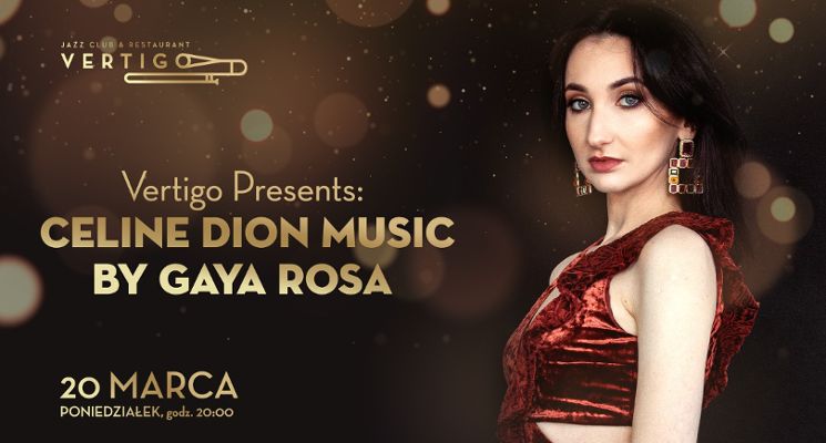 Plakat Celine Dion Music by Gaya Rosa