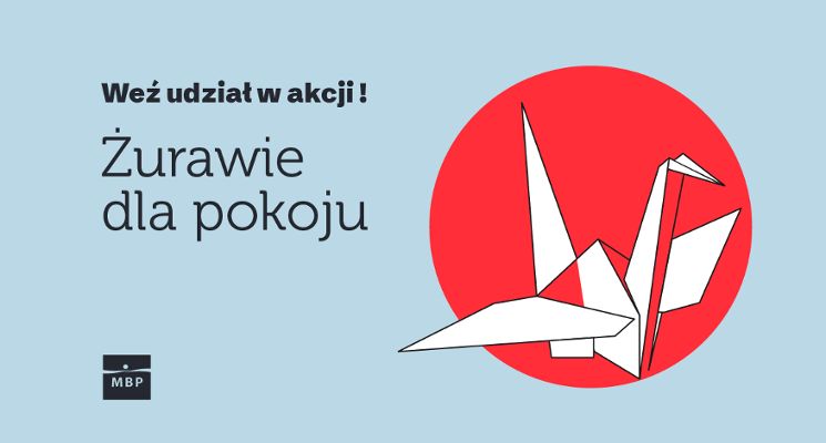 Plakat Żurawie dla pokoju